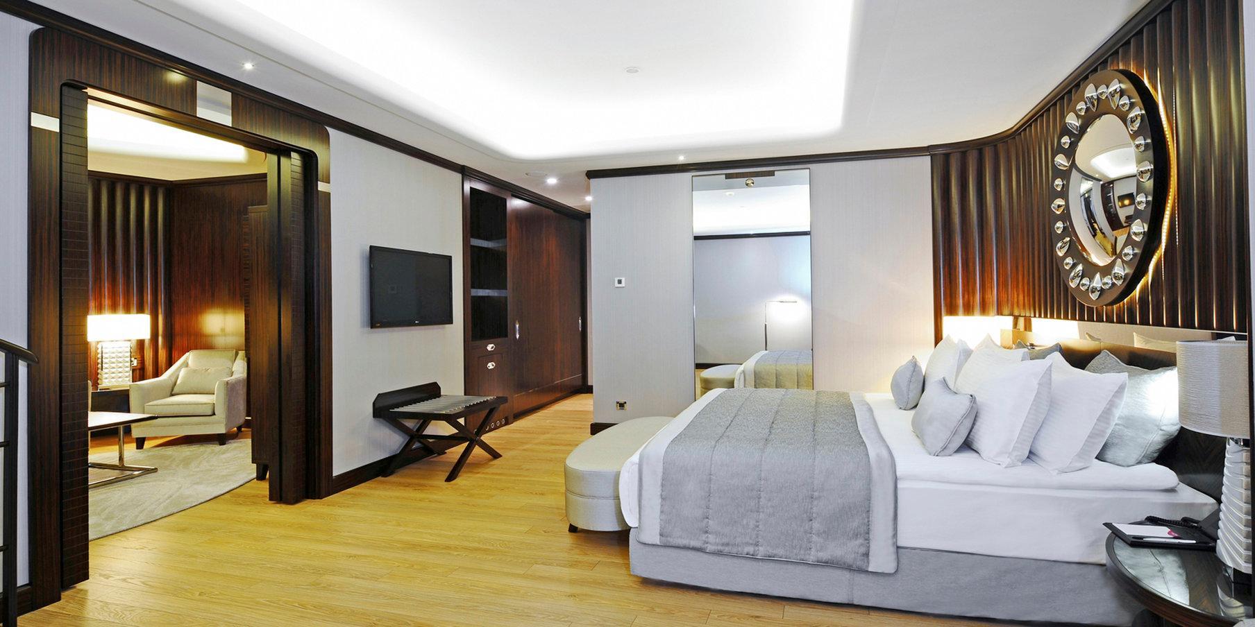 Crowne Plaza Bursa Convention Center & Thermal Spa By Ihg Bagian luar foto A bedroom at the hotel