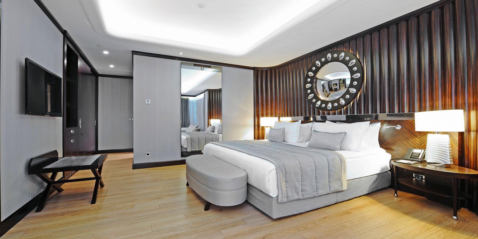 Crowne Plaza Bursa Convention Center & Thermal Spa By Ihg Bagian luar foto A bedroom at the hotel