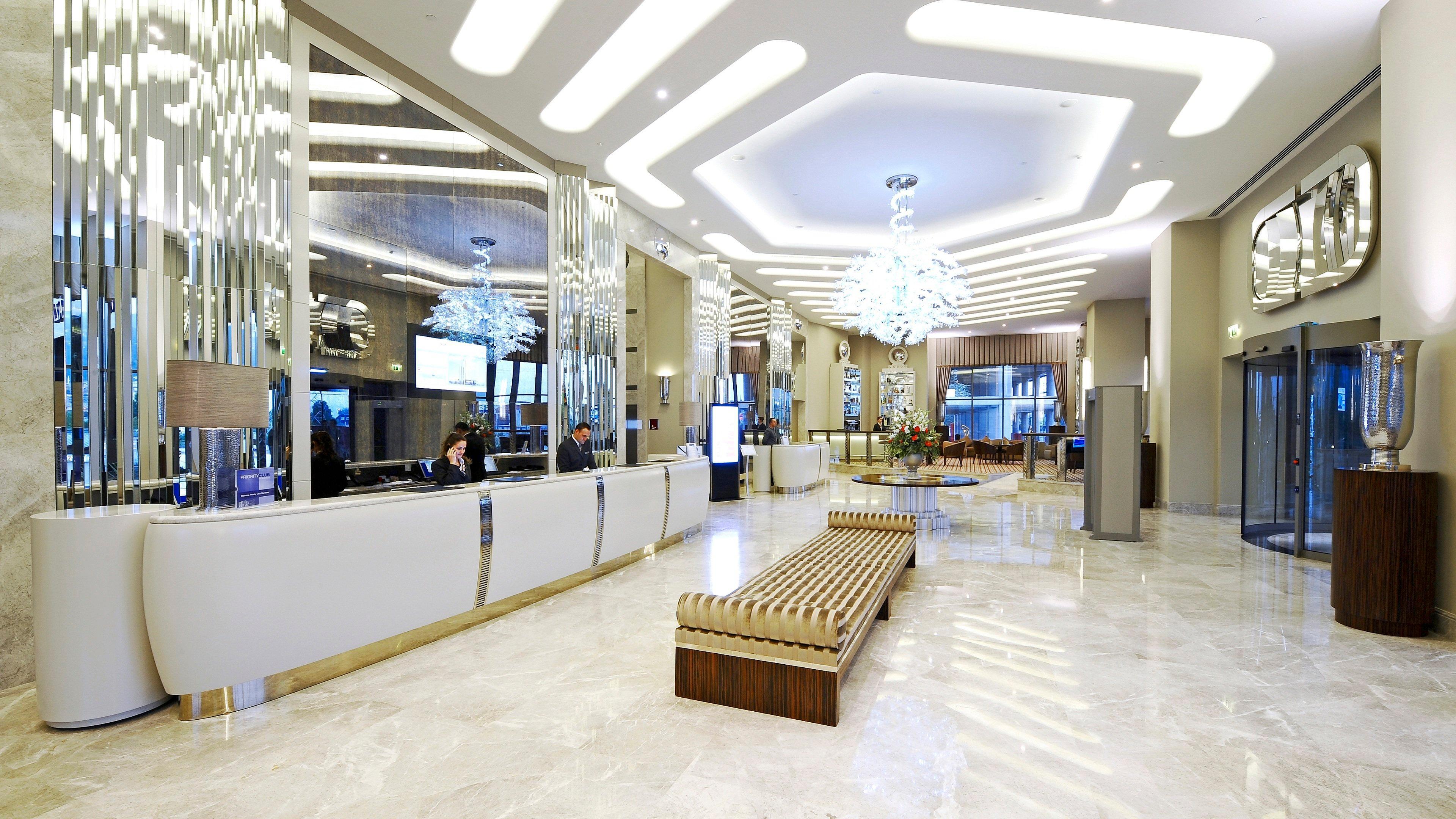 Crowne Plaza Bursa Convention Center & Thermal Spa By Ihg Bagian luar foto Lobby